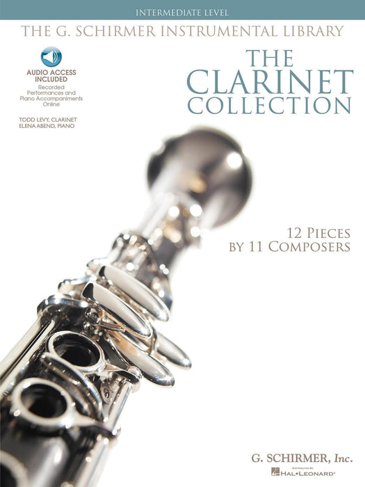 The Clarinet Collection Intermediate Level 12 Pieces by 11 Composers The G. Schirmer Instrumental Library 豎笛 小品 | 小雅音樂 Hsiaoya Music