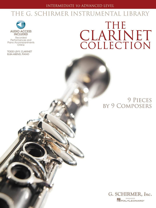 The Clarinet Collection Intermediate to Advanced Level 9 Pieces by 9 Composers The G. Schirmer Instrumental Library 豎笛 小品 | 小雅音樂 Hsiaoya Music