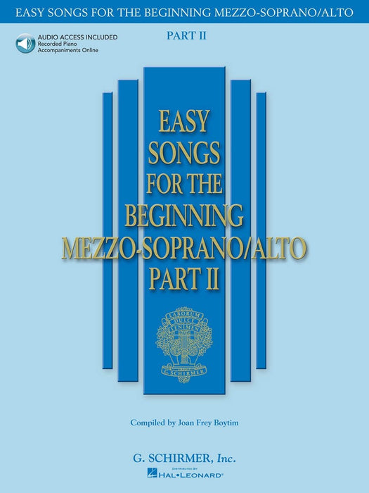 Easy Songs for the Beginning Mezzo-Soprano/Alto - Part II 次女高音 | 小雅音樂 Hsiaoya Music