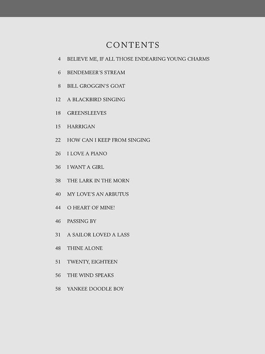 Easy Songs for the Beginning Tenor - Part II - Book/Online Audio | 小雅音樂 Hsiaoya Music