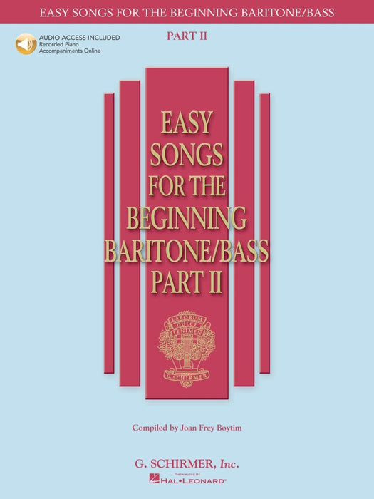 Easy Songs for the Beginning Baritone/Bass - Part II 低音部 | 小雅音樂 Hsiaoya Music