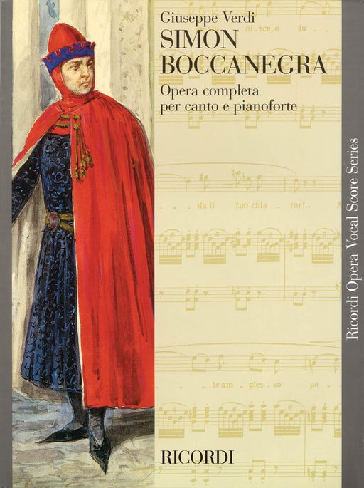 Simon Boccanegra Vocal Score 威爾第‧朱塞佩 西蒙˙玻卡內格拉 聲樂總譜 | 小雅音樂 Hsiaoya Music