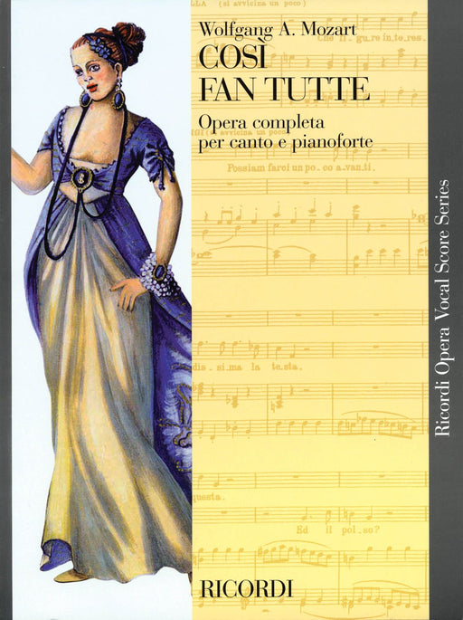 Così fan Tutte, K. 588 Vocal Score 莫札特 聲樂總譜 女人皆如此 聲樂 | 小雅音樂 Hsiaoya Music