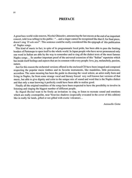 Napoli Recital - Volume 2 Cantolopera Series 聲樂 | 小雅音樂 Hsiaoya Music