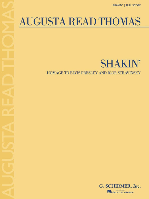 Shakin' - Homage to Elvis Presley and Igor Stravinsky Full Score 大總譜 | 小雅音樂 Hsiaoya Music