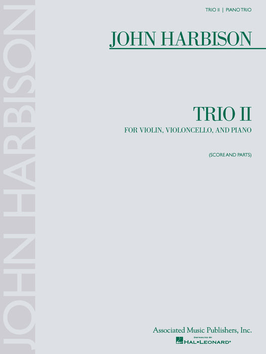 Trio II for Violin, Violoncello, and Piano (Score and Parts) 三重奏 小提琴大提琴 鋼琴總譜 | 小雅音樂 Hsiaoya Music