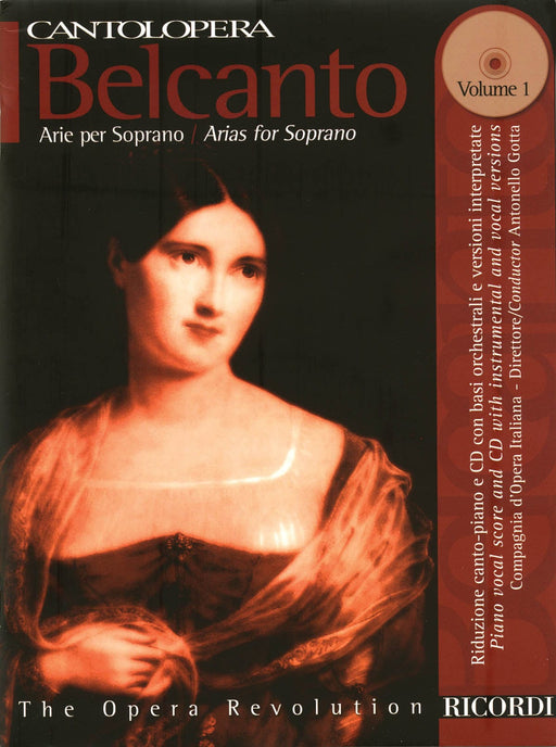 Belcanto Arias for Soprano - Volume 1 Cantolopera Series 詠唱調 詠嘆調 聲樂 | 小雅音樂 Hsiaoya Music