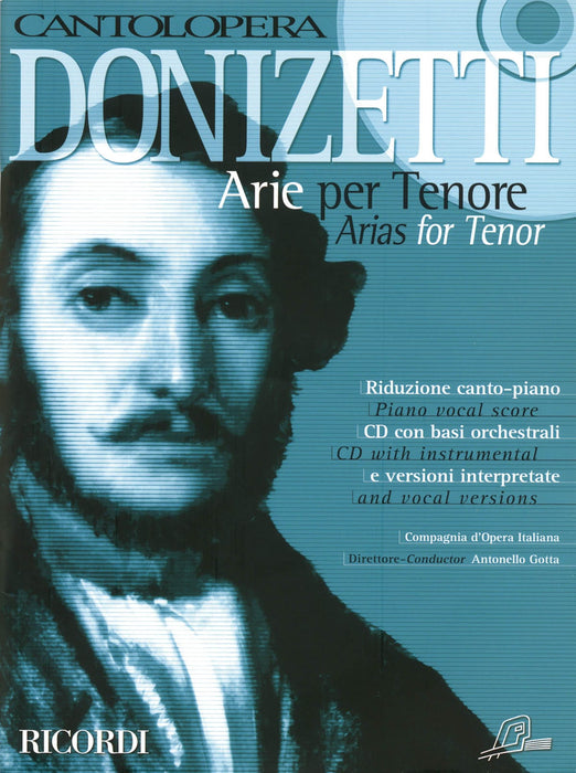 Donizetti Arias for Tenor Cantolopera Series 董尼才第 詠唱調 詠嘆調 聲樂 | 小雅音樂 Hsiaoya Music