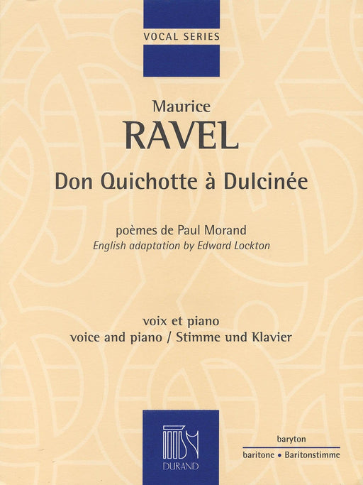 Don Quichotte á Dulcinée for Baritone and Piano 拉威爾‧摩利斯 鋼琴 聲樂 | 小雅音樂 Hsiaoya Music