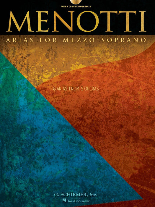 Menotti Arias for Mezzo-Soprano 8 Arias from 5 Operas 詠唱調 次女高音 詠唱調 歌劇 | 小雅音樂 Hsiaoya Music