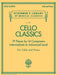 Cello Classics Schirmer Library of Classics Volume 2081 Intermediate to Advanced 大提琴 | 小雅音樂 Hsiaoya Music