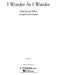 I Wonder As I Wander - Full Score 大總譜 | 小雅音樂 Hsiaoya Music