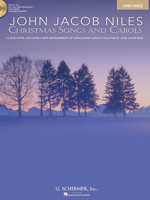 John Jacob Niles: Christmas Songs and Carols Low Voice, Book/CD Pack 耶誕頌歌 低音 | 小雅音樂 Hsiaoya Music
