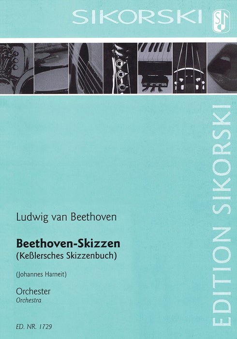 Beethoven-Skizzen (Sketches) for Orchestra Eroica Variations, Conjugal Harmony, and Finale 2 貝多芬 管弦樂團變奏曲和聲 終曲 變奏曲 管弦樂團 | 小雅音樂 Hsiaoya Music