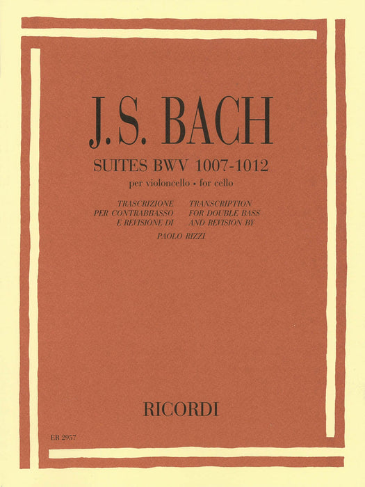 Suites, BWV 1007-1012 Double Bass 巴赫‧約翰瑟巴斯提安 組曲 低音大提琴 | 小雅音樂 Hsiaoya Music