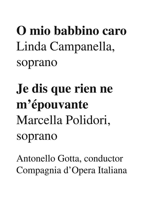 Arias for Lyric Soprano Cantolopera Series Book/CD Pack 抒情女高音 詠唱調 詠嘆調 聲樂 | 小雅音樂 Hsiaoya Music