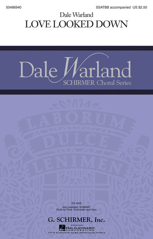 Love Looked Down Dale Warland Choral Series 合唱 | 小雅音樂 Hsiaoya Music