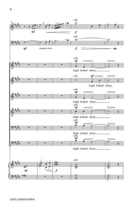 Love Looked Down Dale Warland Choral Series 合唱 | 小雅音樂 Hsiaoya Music