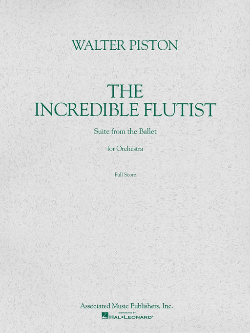 The Incredible Flutist Study Score 皮斯頓 神奇的長笛手 | 小雅音樂 Hsiaoya Music