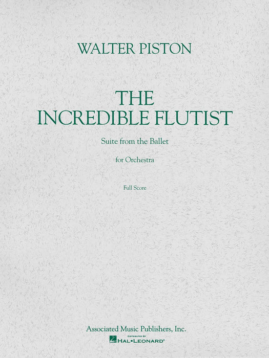 The Incredible Flutist Study Score 皮斯頓 神奇的長笛手 | 小雅音樂 Hsiaoya Music