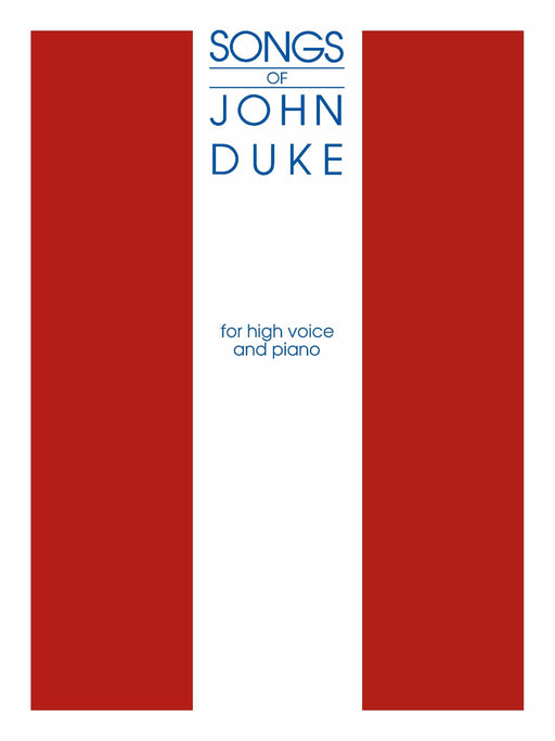 The Songs of John Duke High Voice 高音 | 小雅音樂 Hsiaoya Music