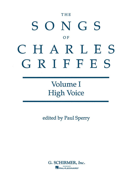 Songs of Charles Griffes - Volume I High Voice 高音 | 小雅音樂 Hsiaoya Music