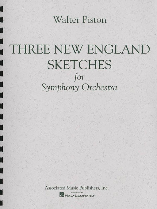 Three New England Sketches Full Score 皮斯頓 大總譜 | 小雅音樂 Hsiaoya Music
