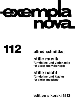 Stille Musik and Stille Nacht Score and Parts 施尼特克 弦樂二重奏 | 小雅音樂 Hsiaoya Music