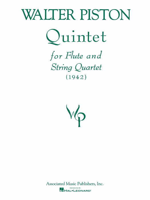 Quintet (1942) Full Score 皮斯頓 五重奏 大總譜 | 小雅音樂 Hsiaoya Music