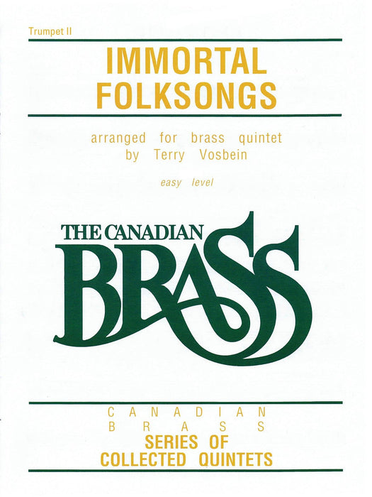 The Canadian Brass: Immortal Folksongs 2nd Trumpet 小號 民謠 | 小雅音樂 Hsiaoya Music