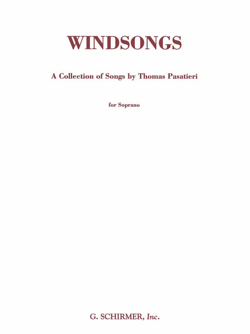 Windsongs: A Collection of Songs for Soprano Voice and Piano 高音聲部 鋼琴 | 小雅音樂 Hsiaoya Music