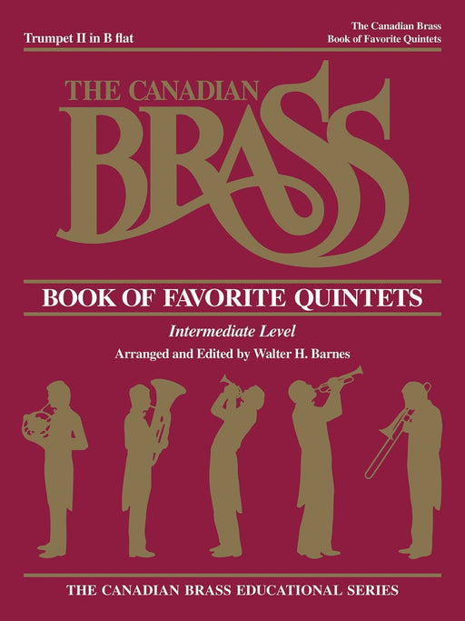 The Canadian Brass Book of Favorite Quintets 2nd Trumpet 銅管樂器 小號 五重奏 | 小雅音樂 Hsiaoya Music