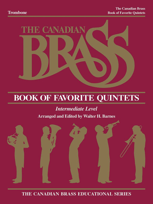 The Canadian Brass Book of Favorite Quintets Trombone 銅管樂器 長號 五重奏 | 小雅音樂 Hsiaoya Music
