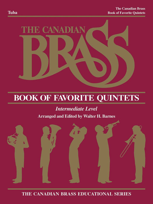 The Canadian Brass Book of Favorite Quintets Tuba in C (B.C.) 銅管樂器 低音號 五重奏 | 小雅音樂 Hsiaoya Music