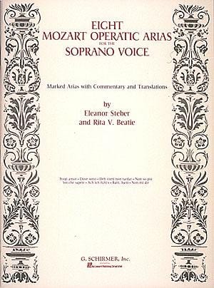 Mozart: Eight Operatic Arias for the Soprano Voice Voice and Piano 莫札特 歌劇 詠唱調 高音聲部 鋼琴 | 小雅音樂 Hsiaoya Music