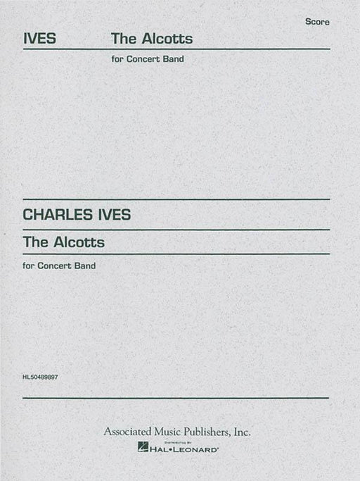 The Alcotts (from Piano Sonata No. 2, Third Movement) Full Score for Concert Band 鋼琴 奏鳴曲 大總譜 室內管樂團 | 小雅音樂 Hsiaoya Music