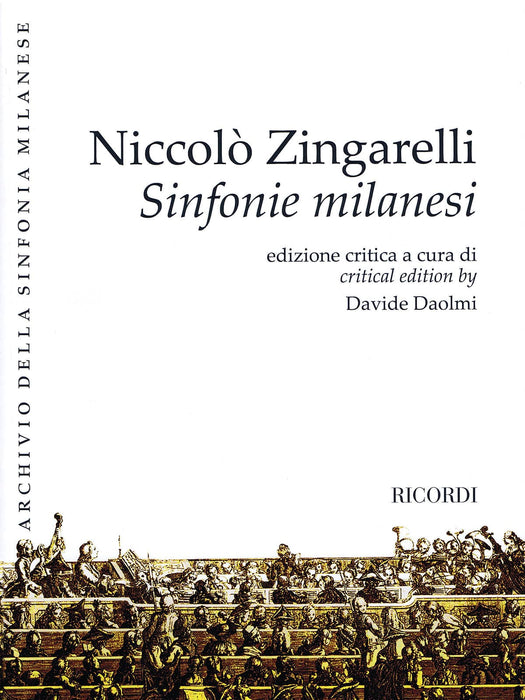 Sinfonie Milanesi Archivio della Sinfonia Milanese Critical Edition Full Score 大總譜 | 小雅音樂 Hsiaoya Music