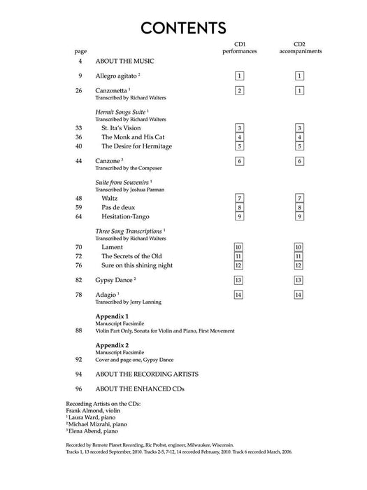 Music for Violin and Piano With Online Audio of Performances and Accompaniments 小提琴 鋼琴 伴奏 | 小雅音樂 Hsiaoya Music