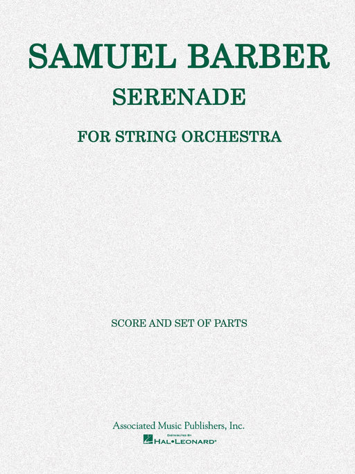 Serenade For Strings - String Orchestra Score/parts 8-8-4-4-4 小夜曲弦樂器弦樂團 弦樂 | 小雅音樂 Hsiaoya Music