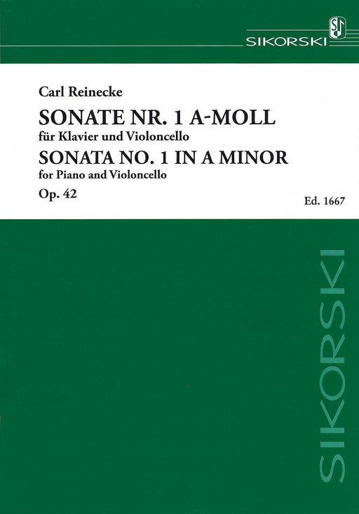 Sonata No. 1 in A minor, Op. 42 Piano and Violoncello 萊內克 奏鳴曲 大提琴(含鋼琴伴奏) | 小雅音樂 Hsiaoya Music