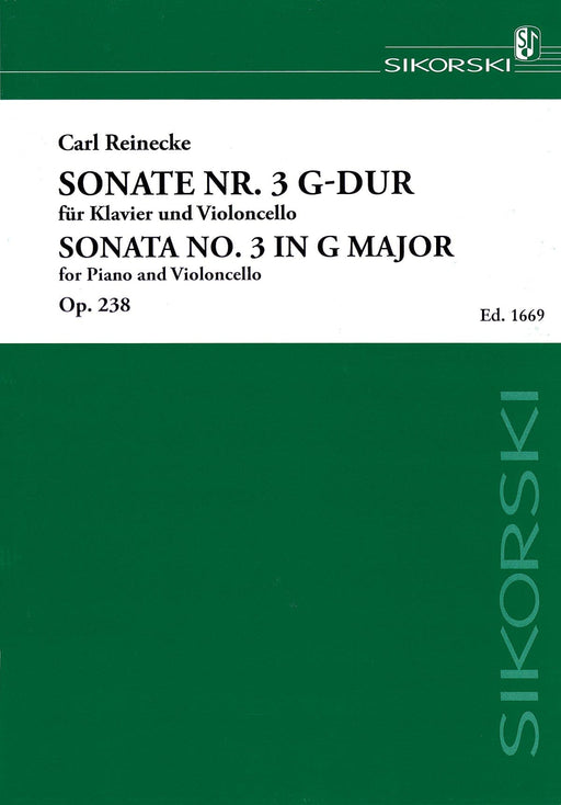 Sonata No. 3 in G Major, Op. 238 Piano and Violoncello 萊內克 奏鳴曲 大提琴(含鋼琴伴奏) | 小雅音樂 Hsiaoya Music