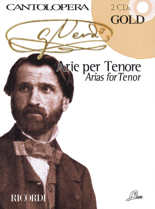 Verdi Gold Arias for Tenor Cantolopera series With 2 CDs of Full Performances and Orchestral Accompaniments 威爾第‧朱塞佩 詠唱調 管弦樂伴奏 詠嘆調 聲樂 | 小雅音樂 Hsiaoya Music