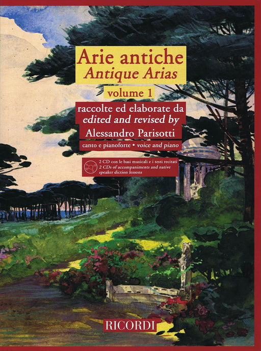 Arie Antiche - Volume 1 with 2 CDs of Piano Accompaniments and Diction Lessons by a Native Speaker 鋼琴 伴奏 聲樂 | 小雅音樂 Hsiaoya Music