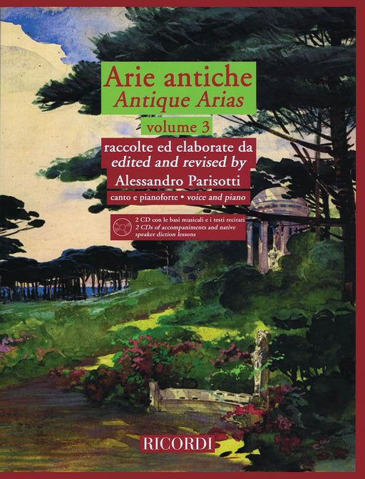 Arie Antiche - Volume 3 With 2 CDs of accompaniments and native speaker diction lessons 伴奏 聲樂 | 小雅音樂 Hsiaoya Music