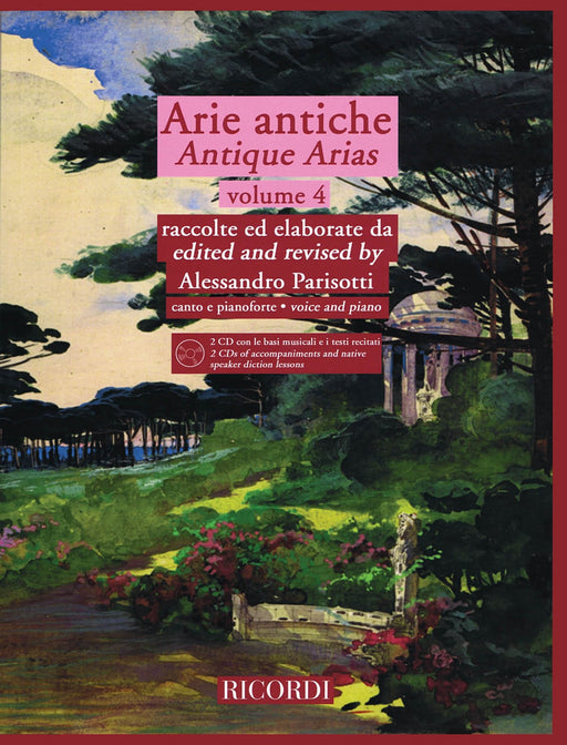Arie Antiche - Volume 4 With 2 CDs of accompaniments and native speaker diction lessons 伴奏 聲樂 | 小雅音樂 Hsiaoya Music