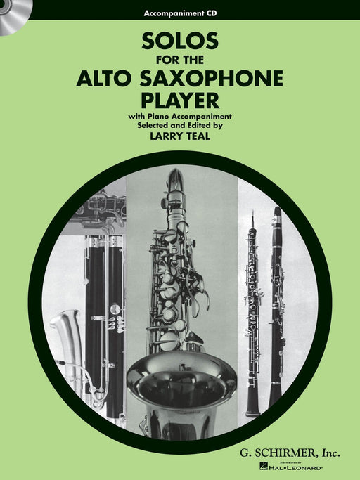 Solos for the Alto Saxophone Player Alto Sax and Piano Accompaniment CD 獨奏 中音薩氏管 中音薩氏管 鋼琴 伴奏 | 小雅音樂 Hsiaoya Music