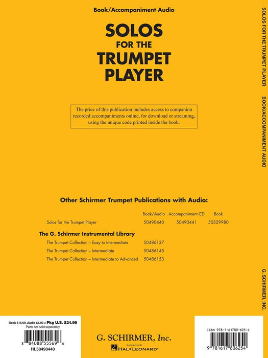 Solos for the Trumpet Player Trumpet and Piano With Recording of Piano Accompaniments 獨奏 小號 小號 鋼琴 伴奏 | 小雅音樂 Hsiaoya Music