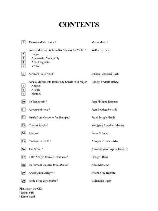 Solos for the Trumpet Player Accompaniment CD 獨奏 小號 伴奏 | 小雅音樂 Hsiaoya Music