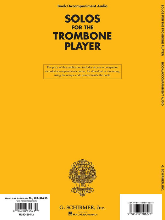 Solos for the Trombone Player Trombone and Piano With Online Audio of Piano Accompaniments 獨奏 長號 鋼琴 伴奏 | 小雅音樂 Hsiaoya Music