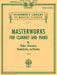 Masterworks for Clarinet and Piano Set of Two Accompaniment CDs Schirmer's Library of Musical Classics Volume 1747-C 豎笛 鋼琴 伴奏 | 小雅音樂 Hsiaoya Music